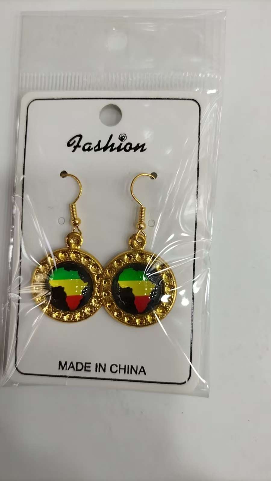 中古饰品耳环耳饰耳夹时尚复古合金设计感饰品盒装