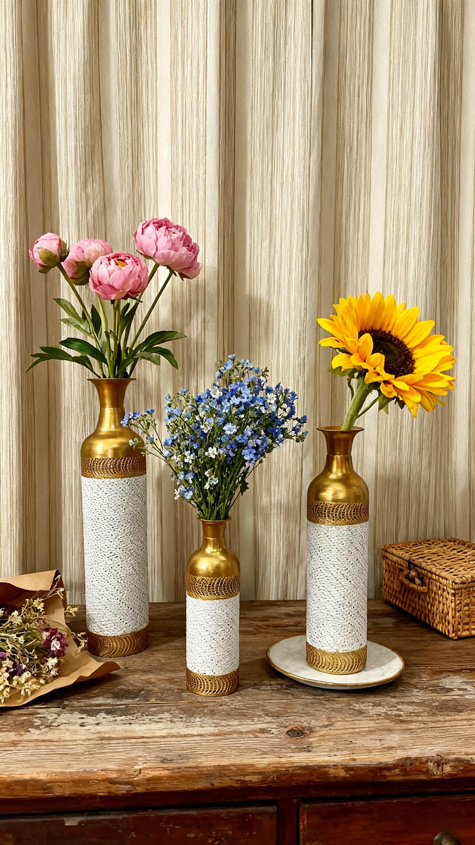 铁艺花瓶装饰花瓶