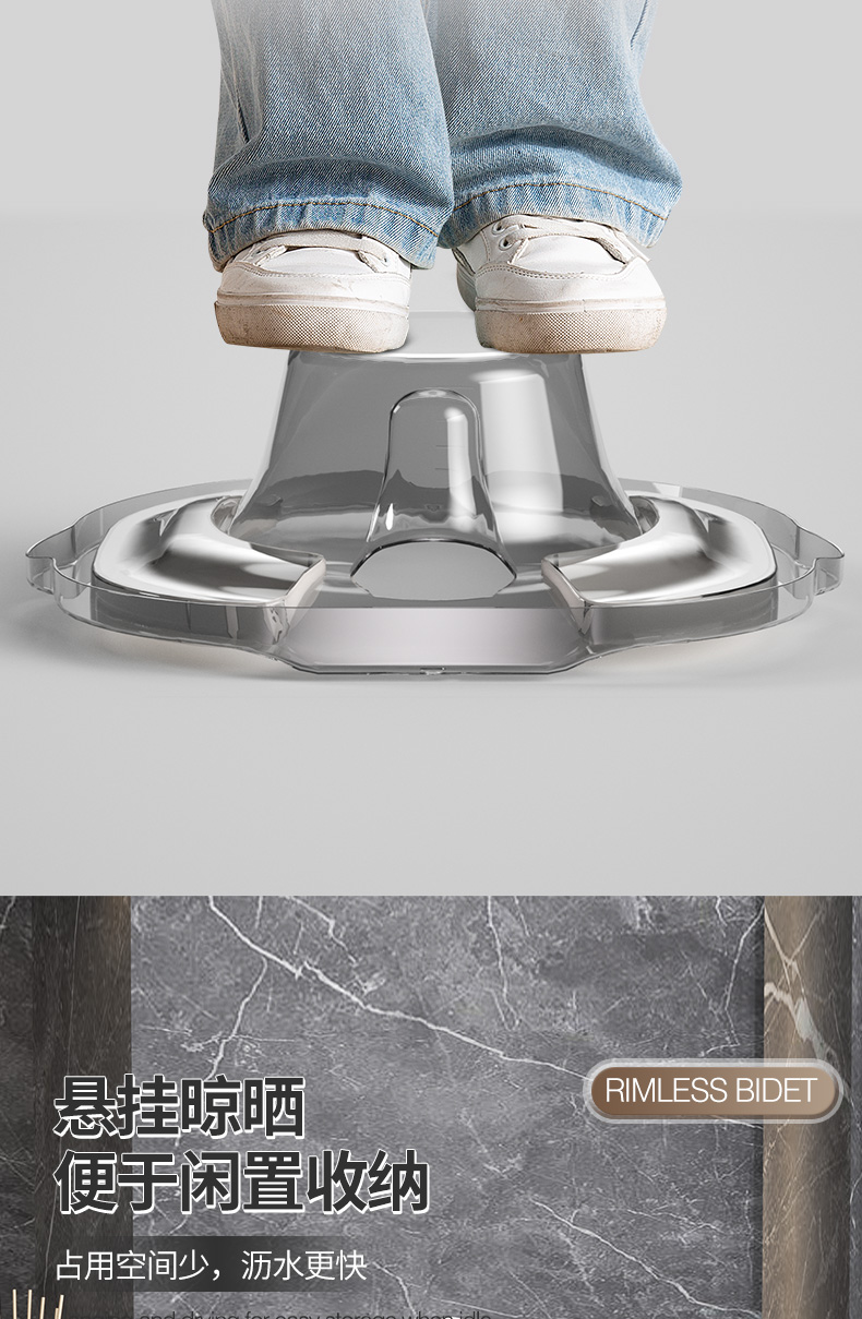 坐浴盆女士专用痔疮男孕妇马桶洗屁股盆洗屁屁神器女生熏蒸免蹲盆详情13