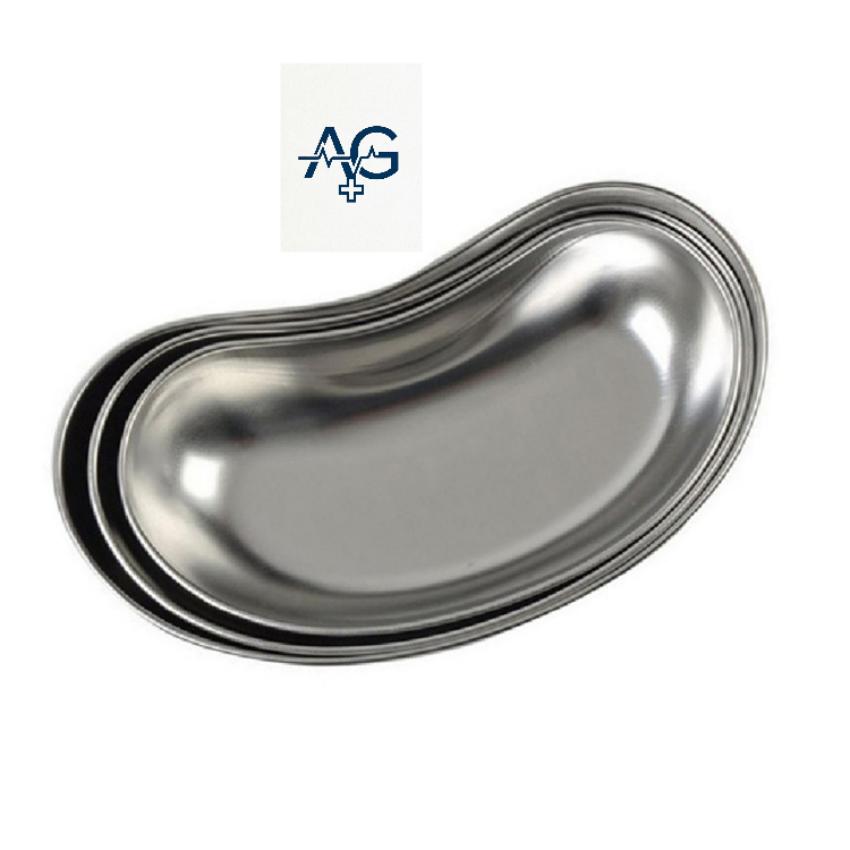Cross-border exclusive 304 stainless steel waist trays, kidney-shaped trays, curved trays, dental trays, disinfection trays, and multiple specifications of deep waist trays details Picture