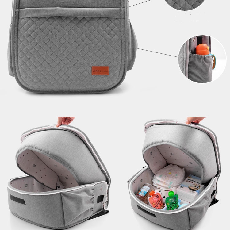New type of crib, middle bed, newborn baby crib, folding portable mobile bed, bionic bed, mommy bag, backpack detail image 3