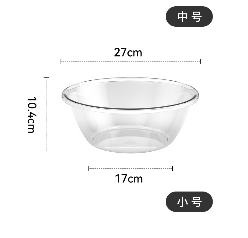 洗脸盆家用大号加厚耐用塑料脸盆子内衣裤宿舍用小盆洗衣服洗脚盆详情10