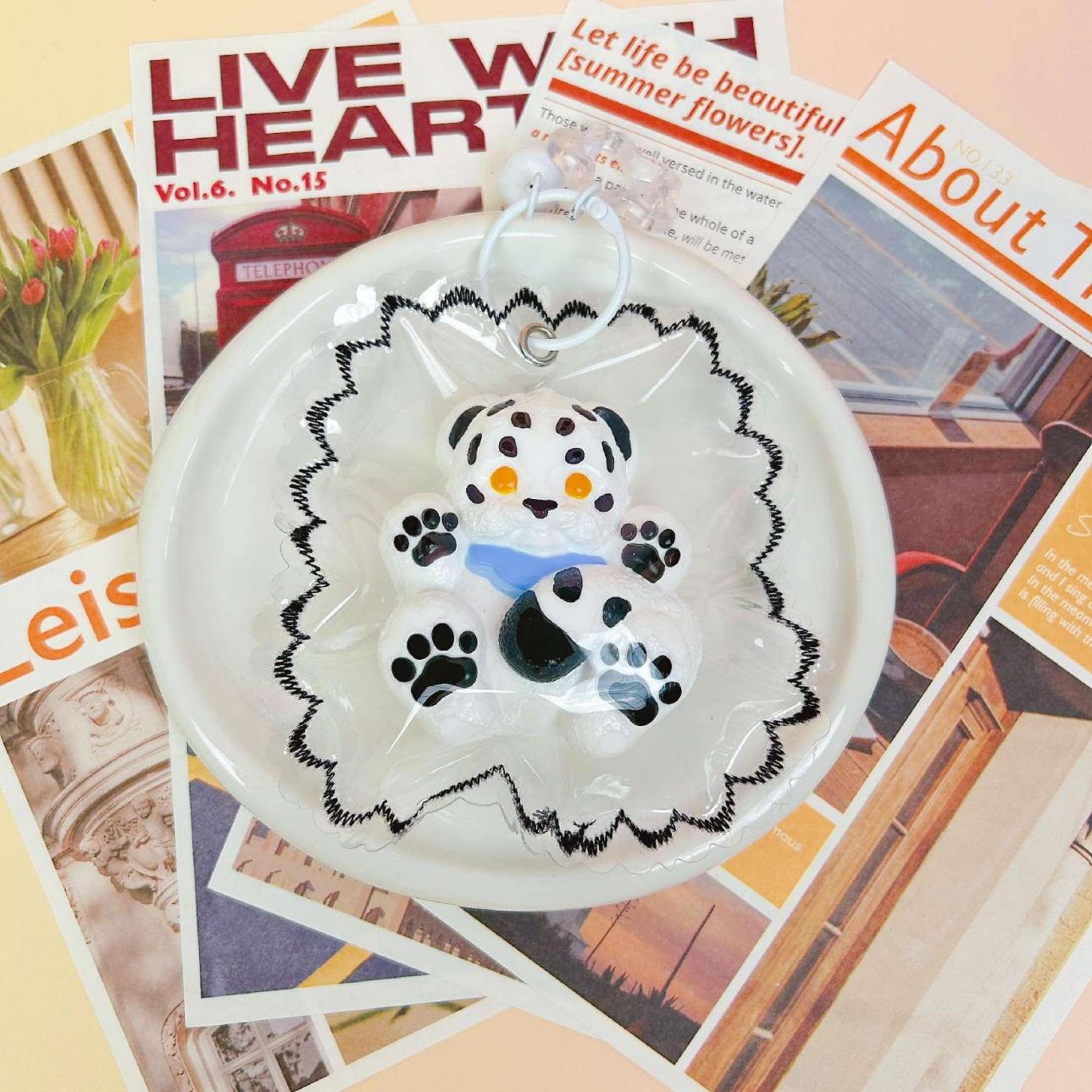Food-grade silicone molded Lehu Hu Bao Bao Animal Series
