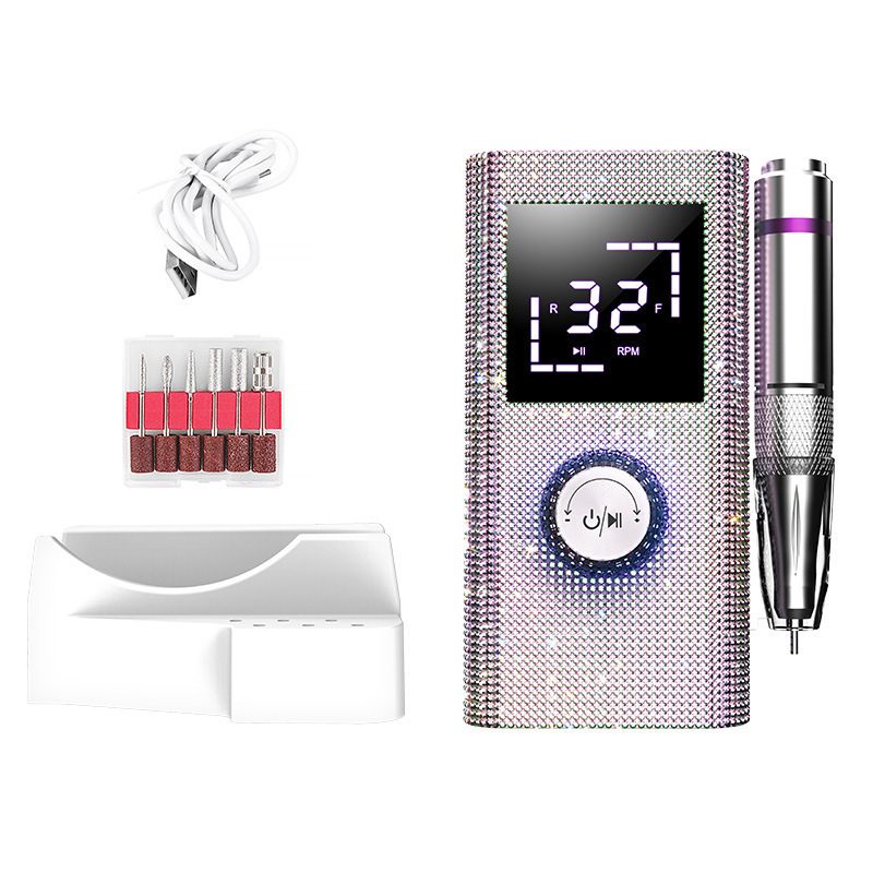 Professional nail removal and grinding machine, battery-powered portable electric nail grinder, grinding machine