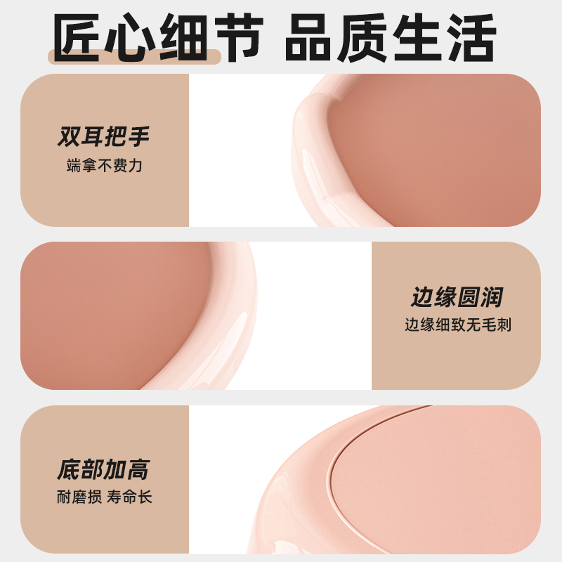 大不锈钢盆/不锈钢盆加厚/不锈钢盆/脸盆/奥氏体型不锈钢多用盆白底实物图