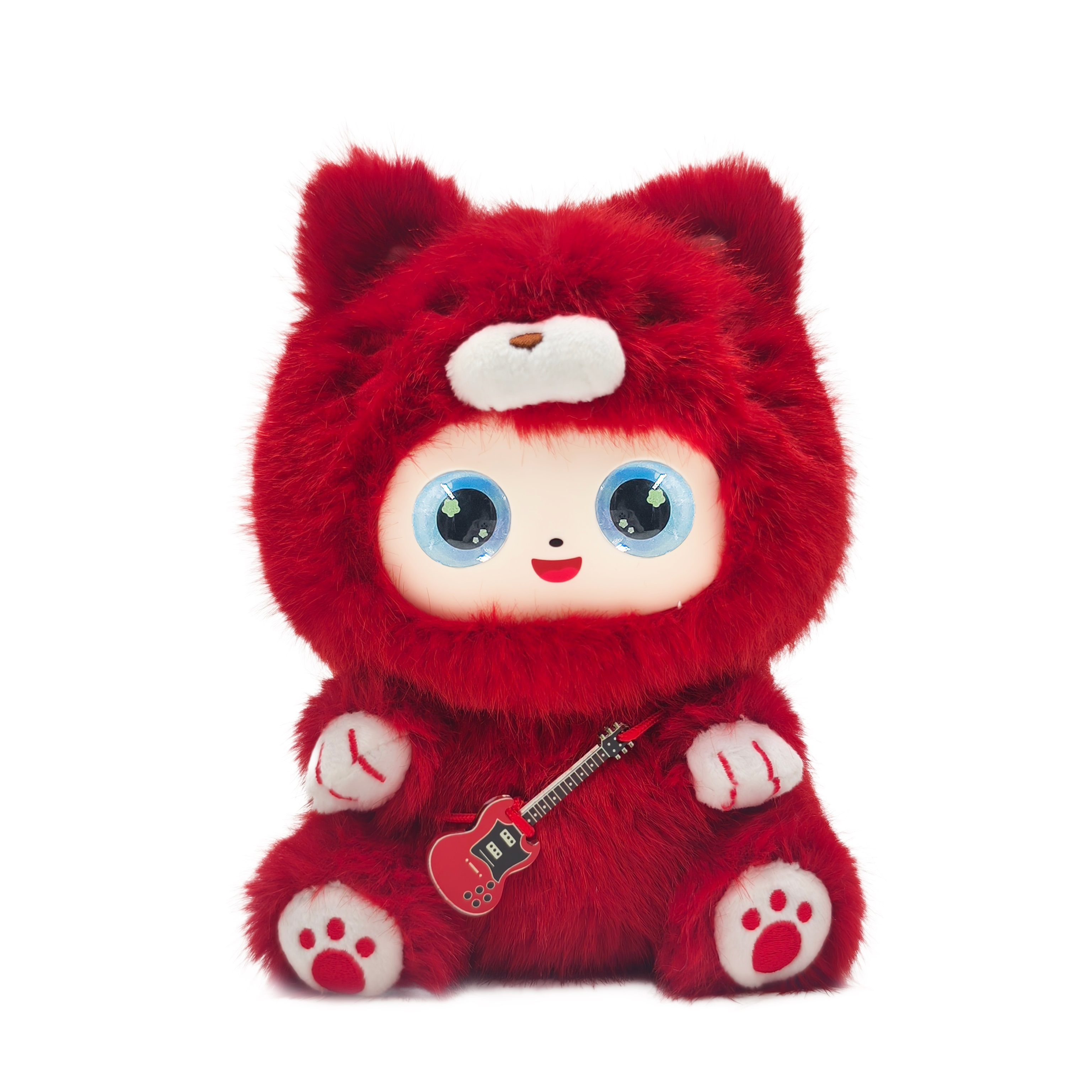 【 Price to be negotiated 】 Officially authorized Little Joy Cat doll with a plush AI toy with a rubber face and cat head cover, factory direct supply Application Scenario