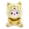 【 Price to be negotiated 】 Officially authorized Da Huanxi Cat plush toy with a rubber face and cat head cover, factory direct supply details Picture