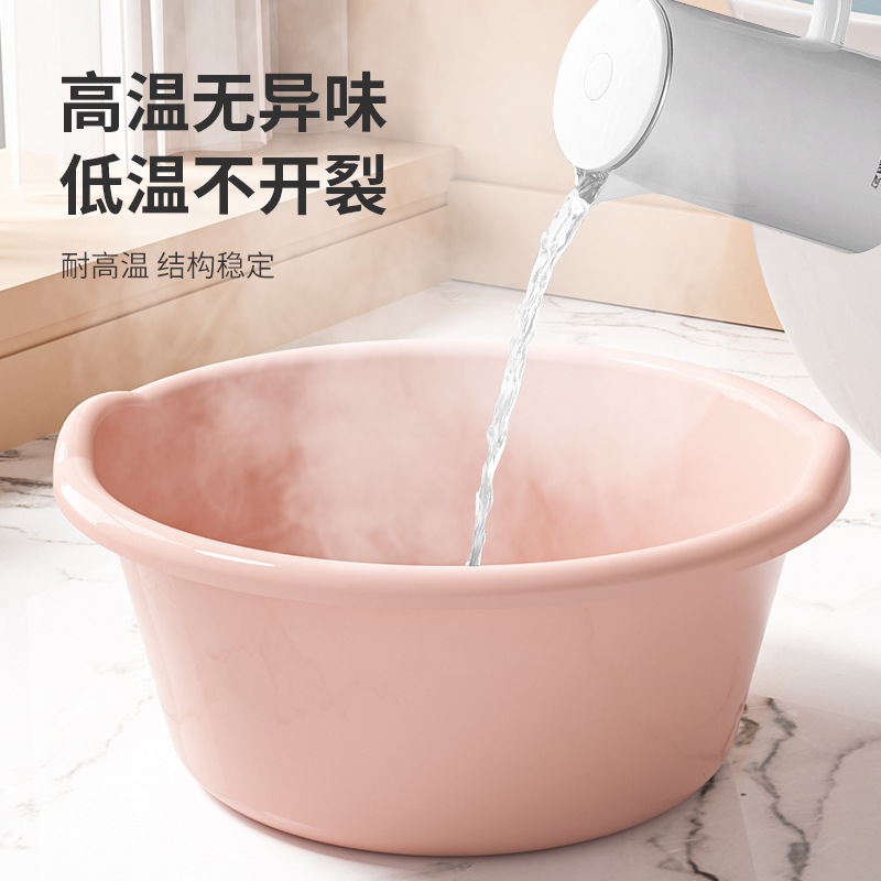 大不锈钢盆/不锈钢盆加厚/不锈钢盆/脸盆/奥氏体型不锈钢多用盆细节图