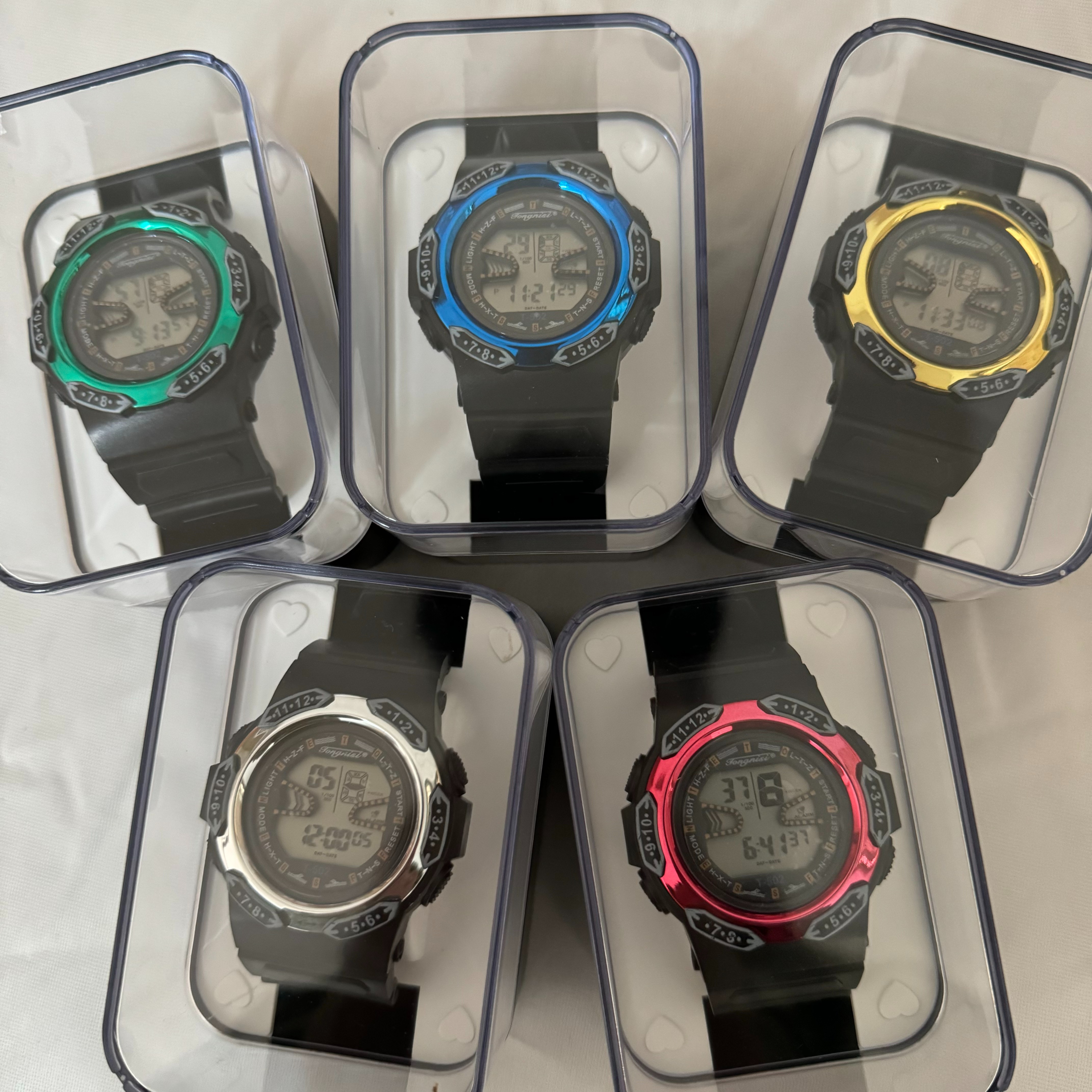 Multi-functional waterproof student luminous outdoor sports electronic watch Douyin Live streaming one-piece consignment factory wholesale 502 Item Picture