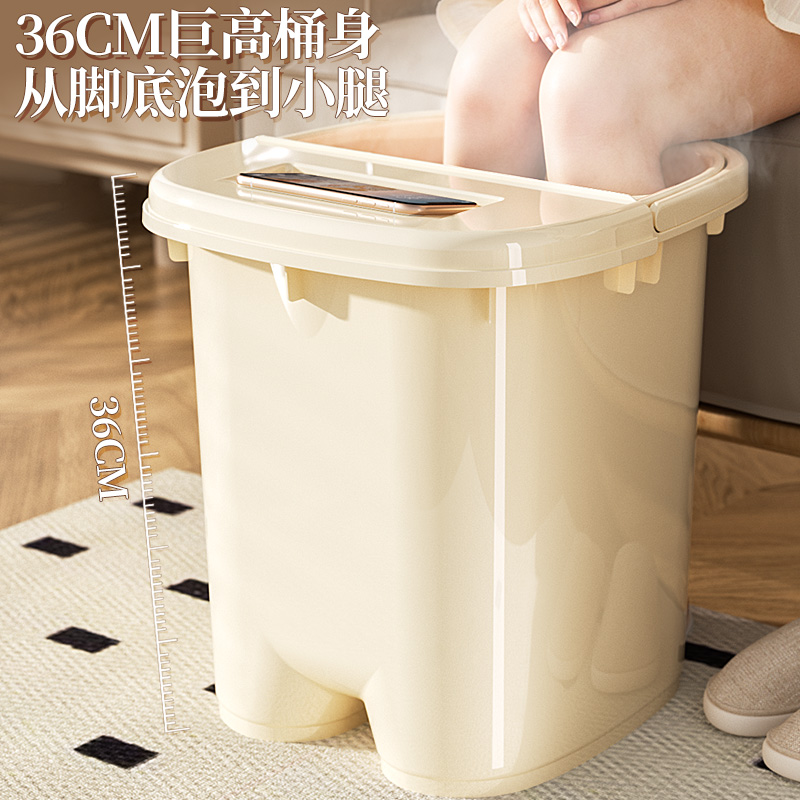 泡脚桶/泡脚/全自动加热恒温泡脚桶/泡澡桶加厚/泡脚袋细节图