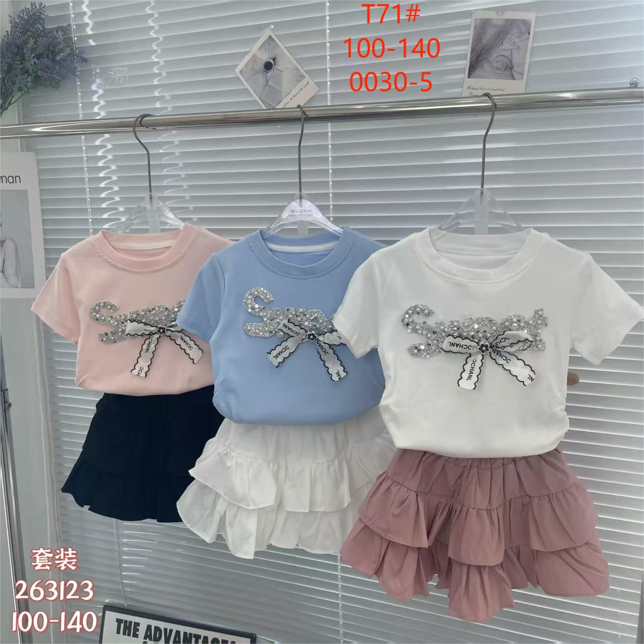 Girls' short-sleeved casual base layer shirt with red wine net pockets, 100% pure cotton, breathable, comfortable and soft, spring and summer style Specification image