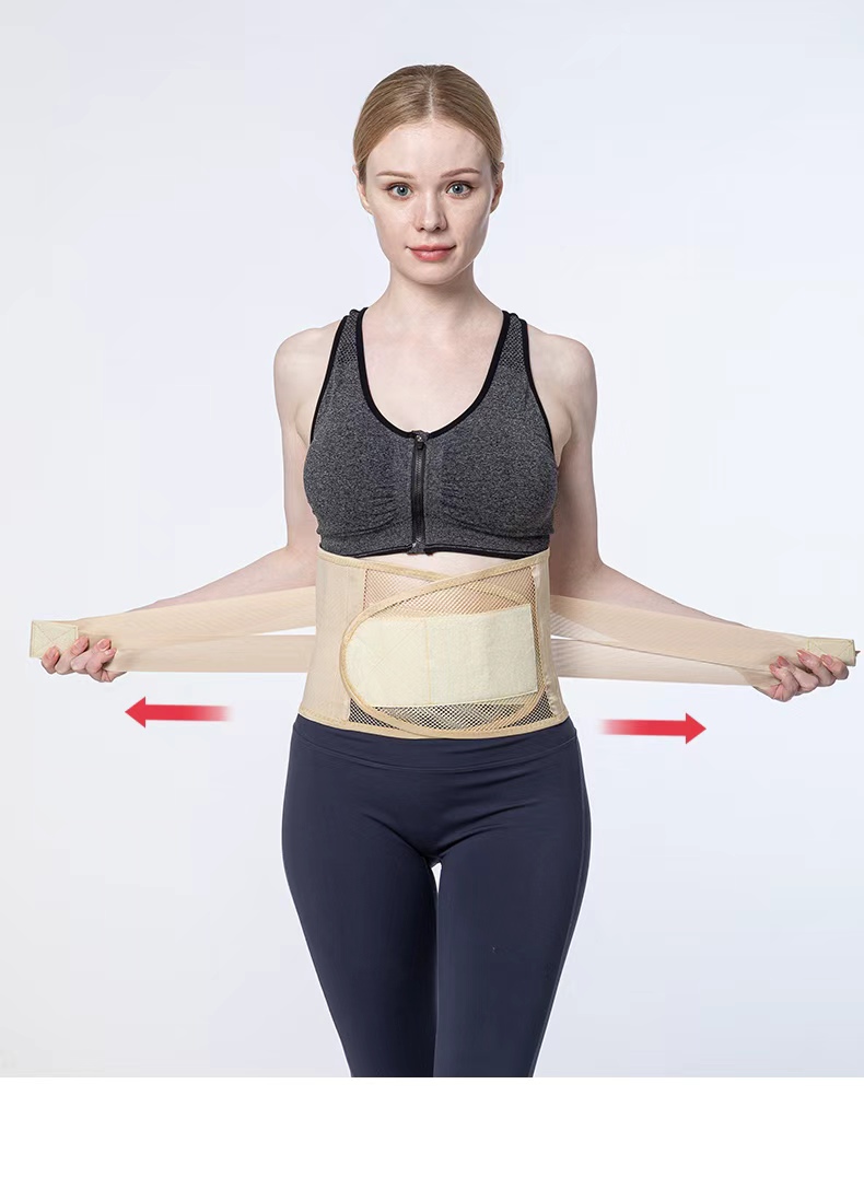 KING Factory direct sales of waist support adult sports and fitness fixed support waistband, thin and breathable wholesale detail image 7