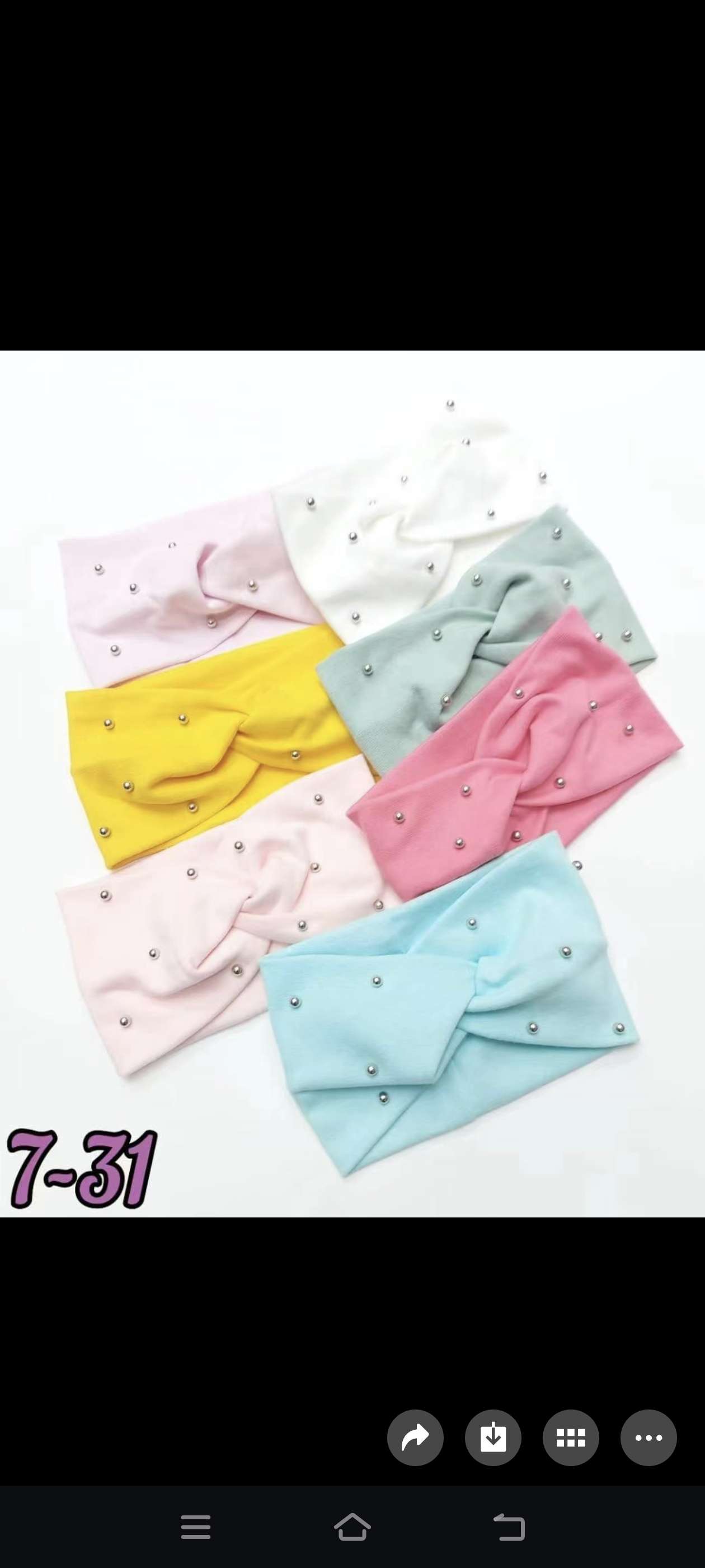 European and American cross-border solid-color beaded hair band, retro and simple, elastic and versatile headwear, fashionable and sporty wide-edge hair tie for women