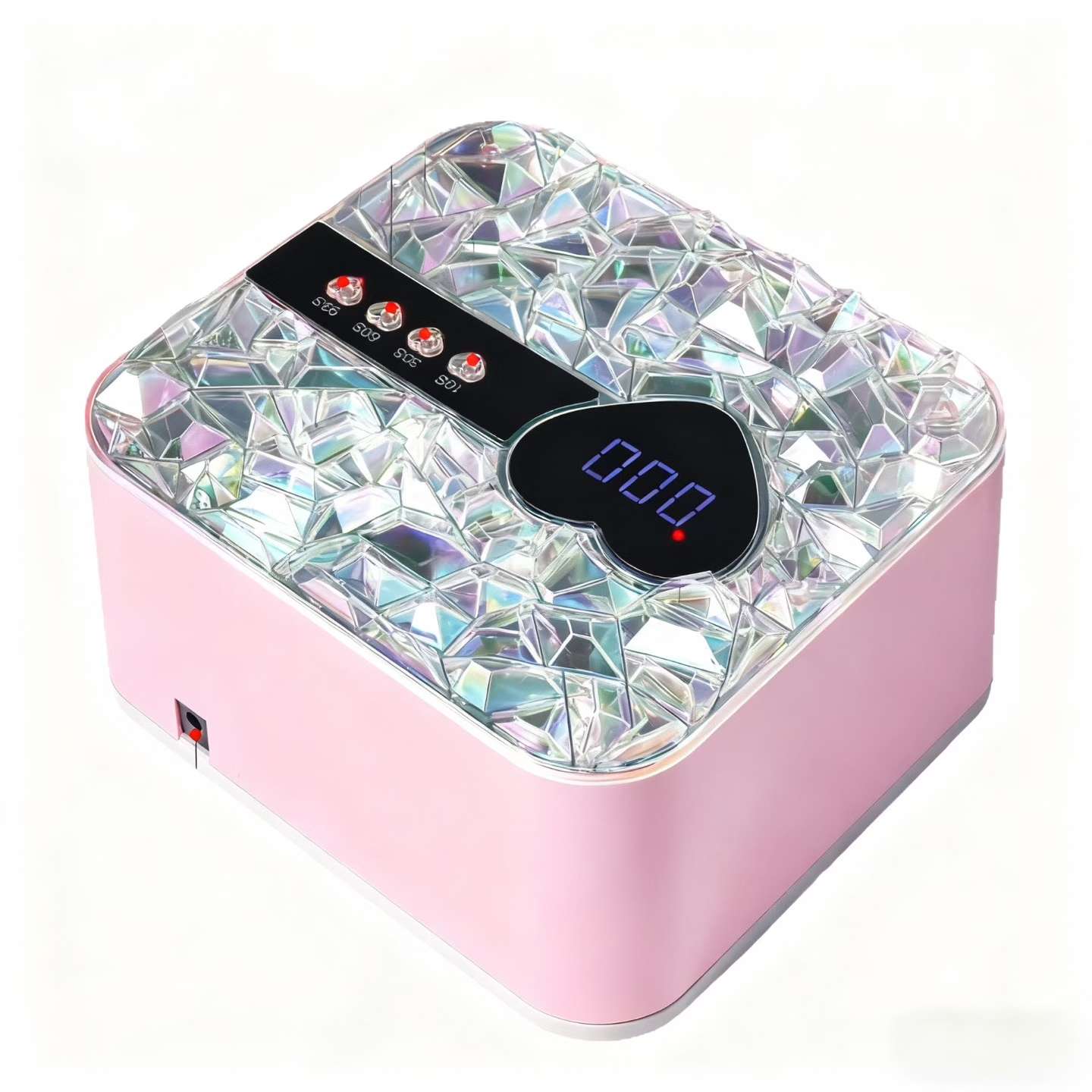 High-power nail art light therapy lamp for quick glue baking