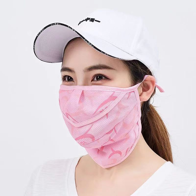 Safety protective face mask, sun protection face mask, outdoor sun protection face mask