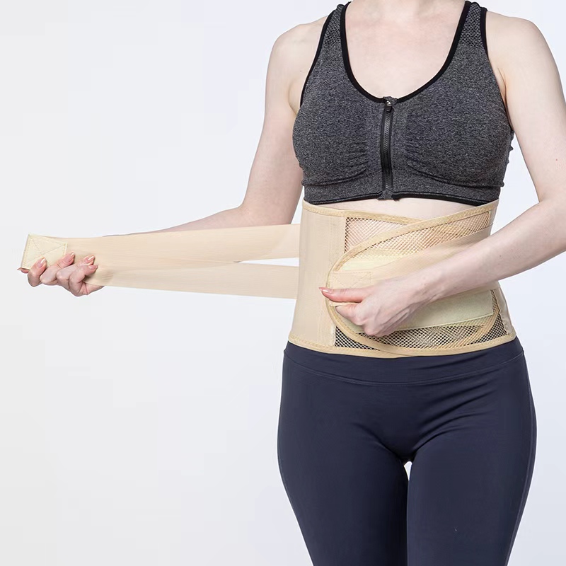 KING Factory direct sales of waist support adult sports and fitness fixed support waistband, thin and breathable wholesale details Picture