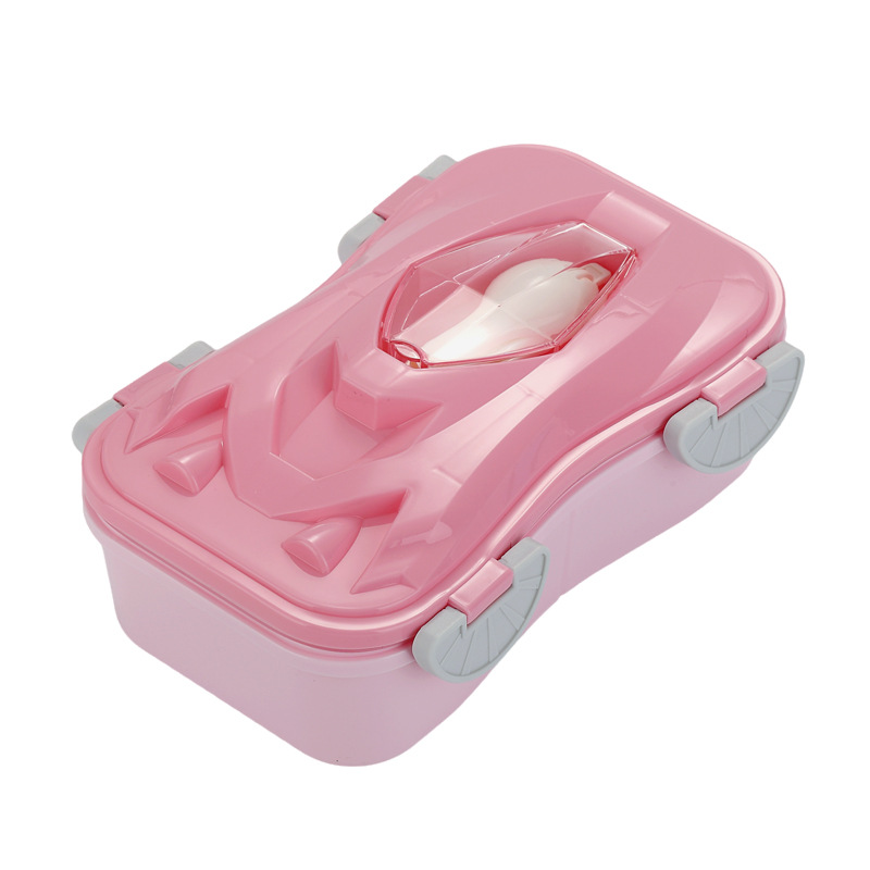 The H226-568 high-appearation-level plastic lunch box set for office workers can be microwave-heated and students can serve separate meals detail image 8