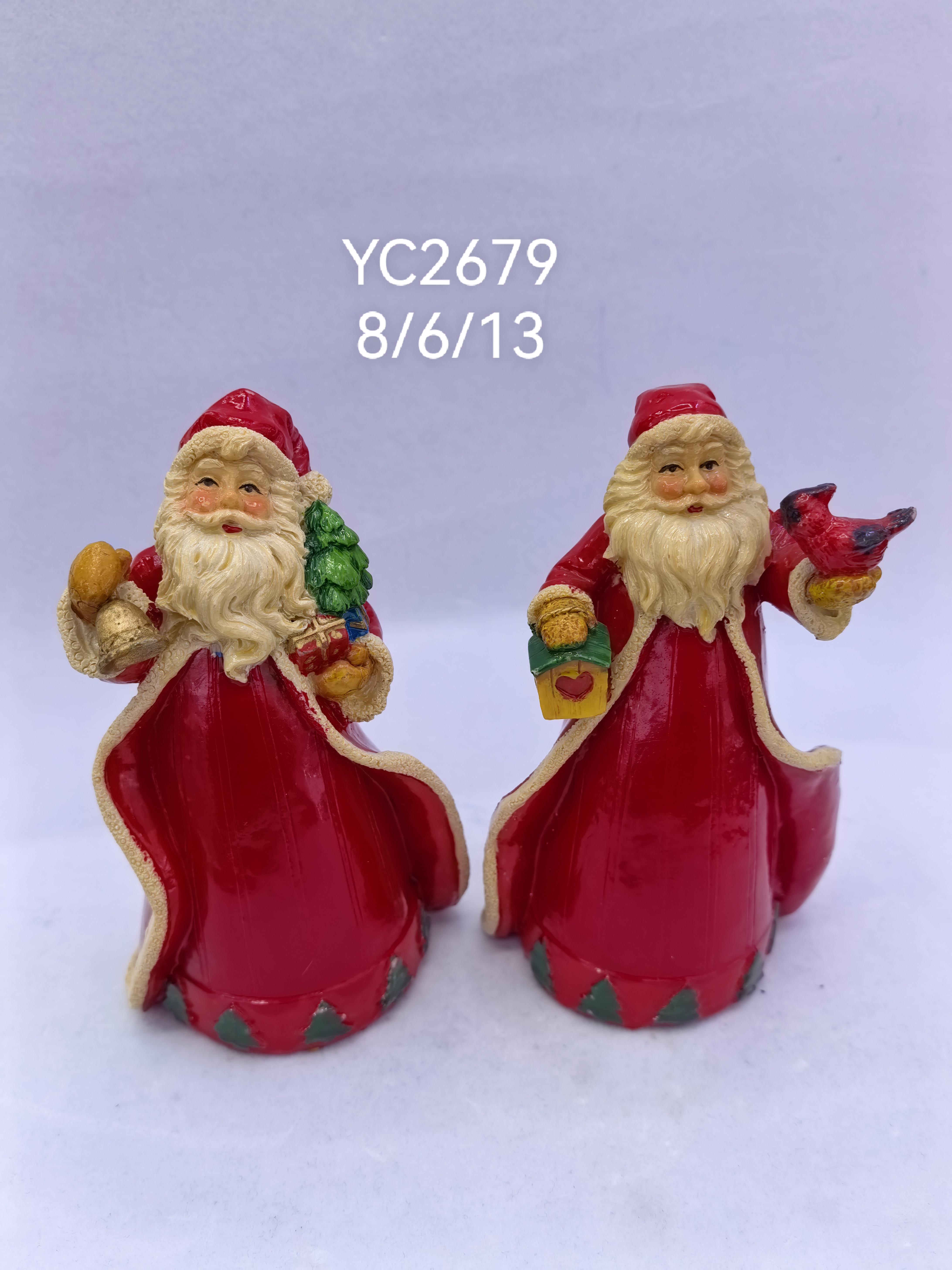 工艺品树脂摆件，圣诞节系列产品，厂家直销，可来样定制，量大从优。公仔树脂小摆件