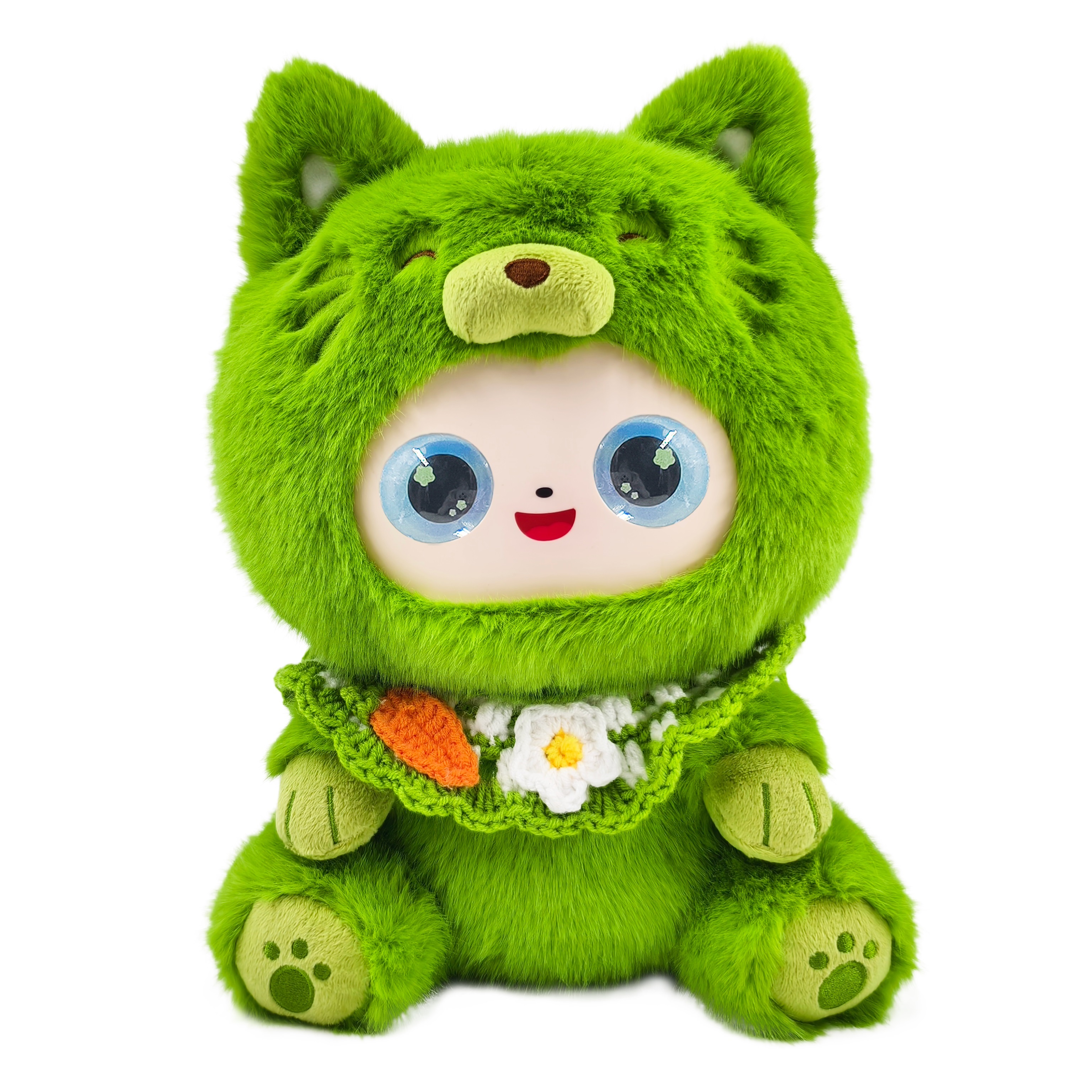 【 Price to be negotiated 】 Officially authorized Da Huanxi Cat plush toy with a rubber face and cat head cover, factory direct supply Application Scenario