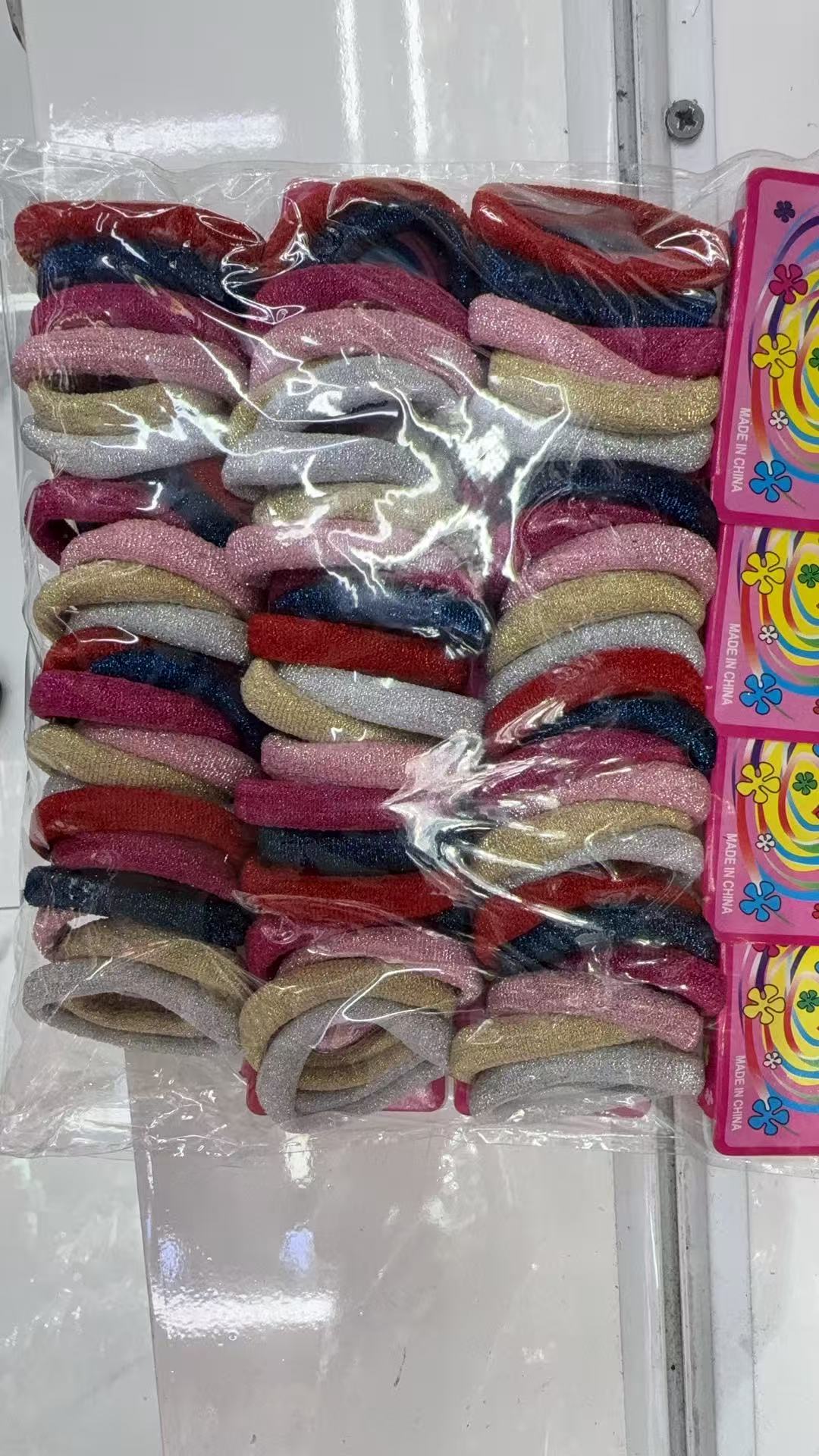 Large intestine hair band, Korean hair tie, women's fashionable accessory, hair band, simple for girls