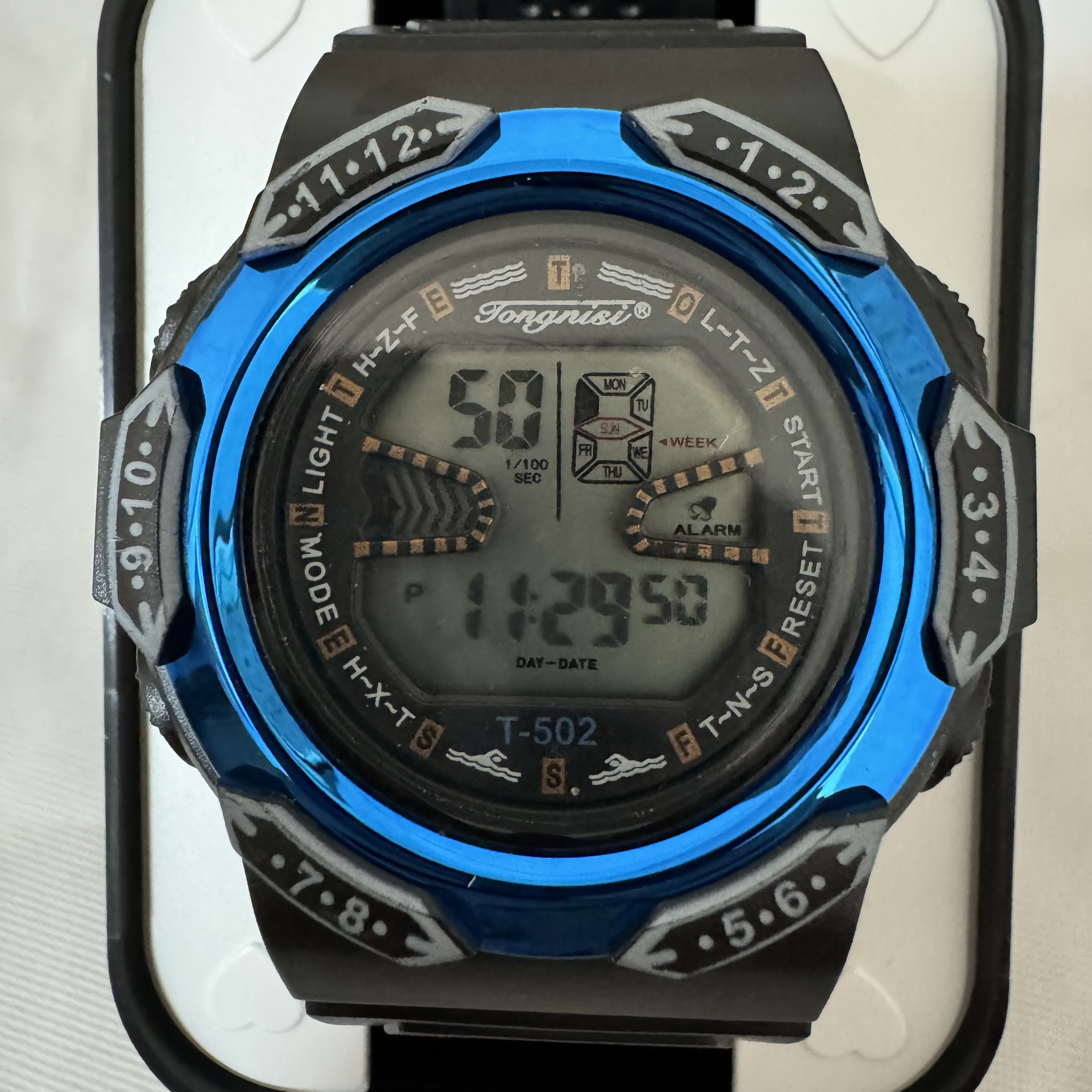 Multi-functional waterproof student luminous outdoor sports electronic watch Douyin Live streaming one-piece consignment factory wholesale 502 Specification image