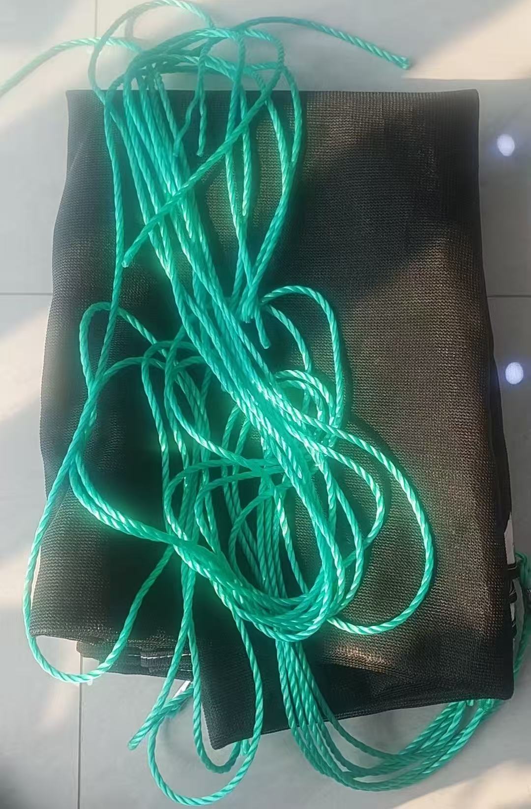 集装箱遮阳两用网黑色多功能防护网物流固货农业防护网货车封车网果园防风网