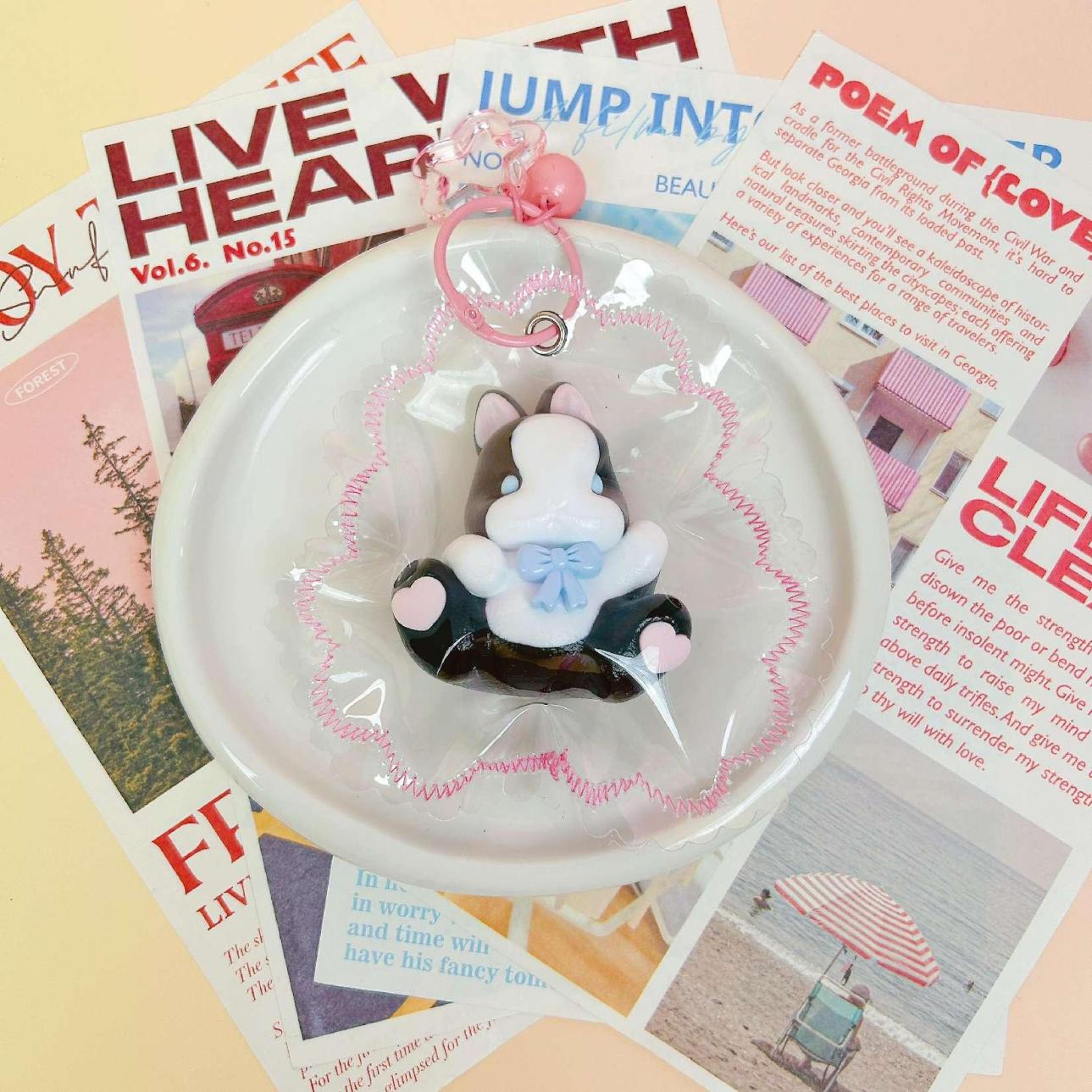 Food-grade silicone Extrusion Fun Spring Rabbit Series stress-relieving toys Extrusion Fun details Picture