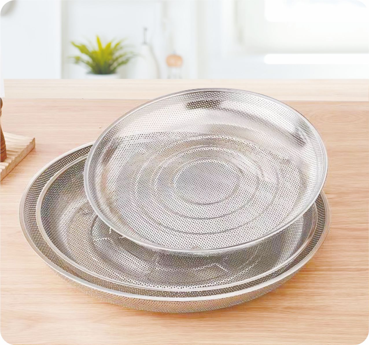 沥水篮、盆实物图