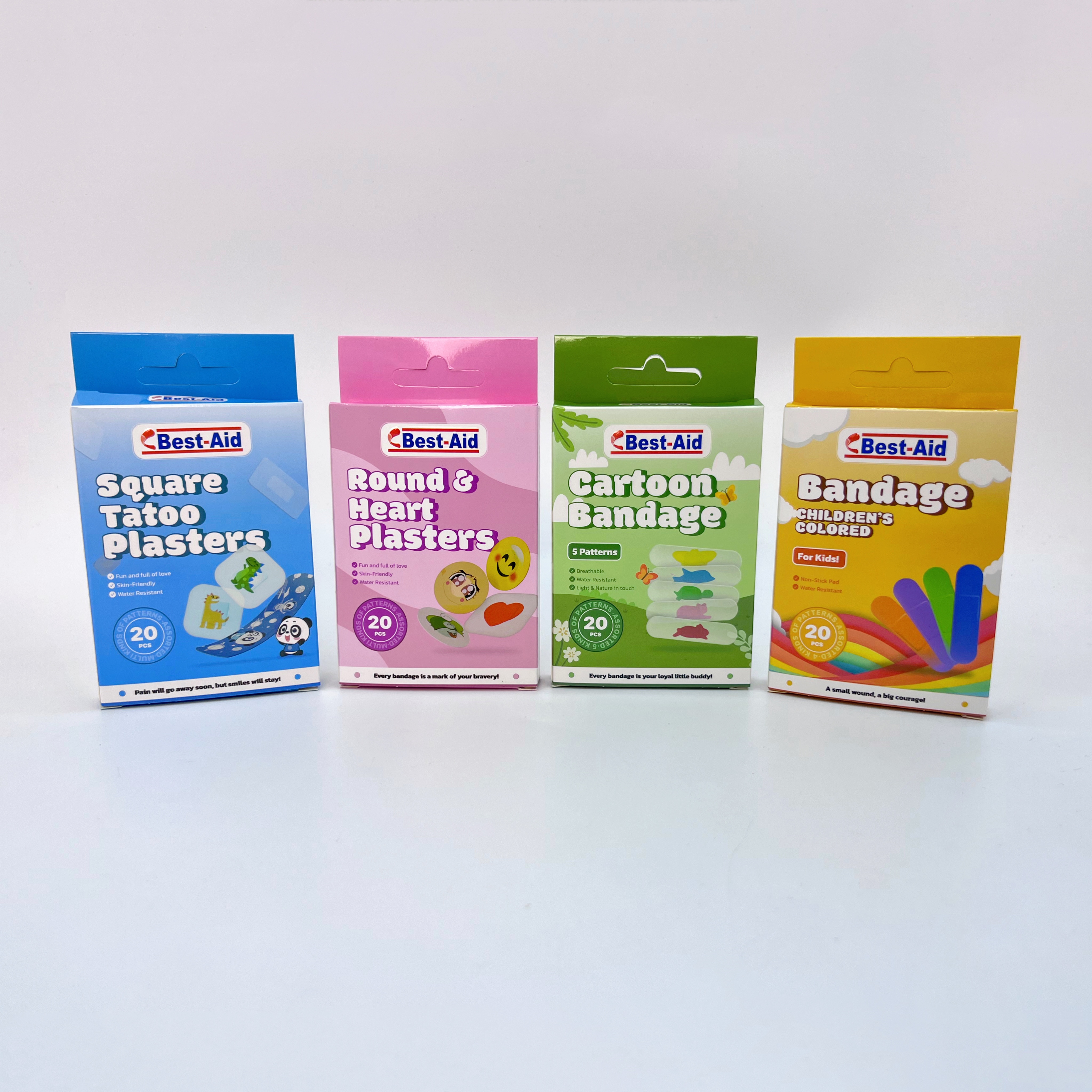 Cute band-aids, vaccination pinhole stickers, baby stickers, little cuties, infusion stickers, waterproof stickers and band-aids for foreign trade export Item Picture