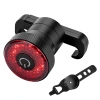 2508 aluminum round smart taillights, smart brake taillights, aluminum alloy USB charging bicycle taillights, smart brake sensor taillights, riding equipment, mountain bike warning lights Application Scenario