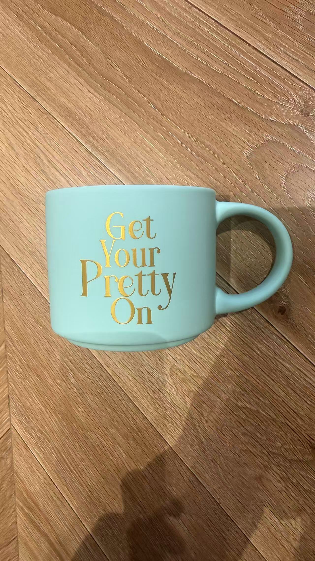 Creative Ceramic Milk Cup (New Bone China spray-painted Decal