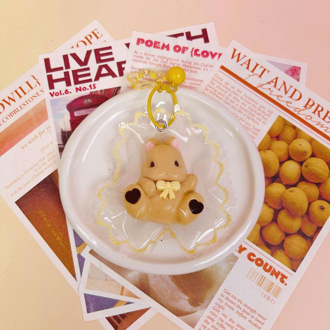 Food-grade silicone Extrusion Fun Spring Rabbit Series stress-relieving toys Extrusion Fun Specification image