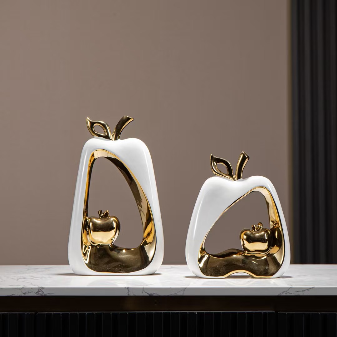 Modern and simple wine cabinets, TV cabinets, entrance hall ornaments, light luxury and high-end living room home decorations, housewarming gift vases