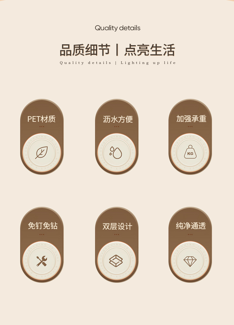 肥皂盒壁挂式免打孔卫生间高级香皂盒子置物架浴室双层吸盘肥皂架详情2
