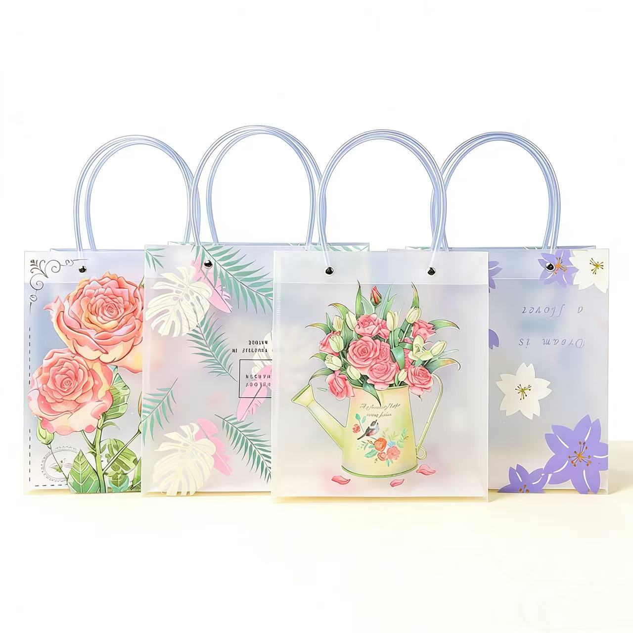 礼品袋/塑料袋/红酒瓶袋/塑料手提袋/包装袋子塑料细节图