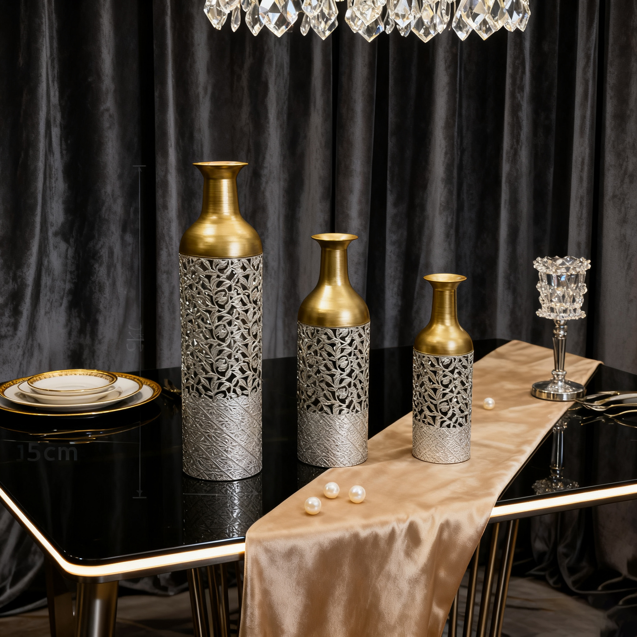 花瓶/素胚/琉璃花瓶/陶瓷玻璃花瓶/透明亚克力花瓶白底实物图