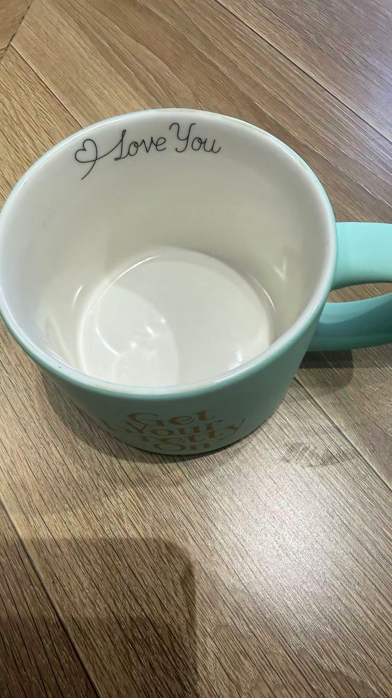 Creative Ceramic Milk Cup (New Bone China spray-painted Decal details Picture