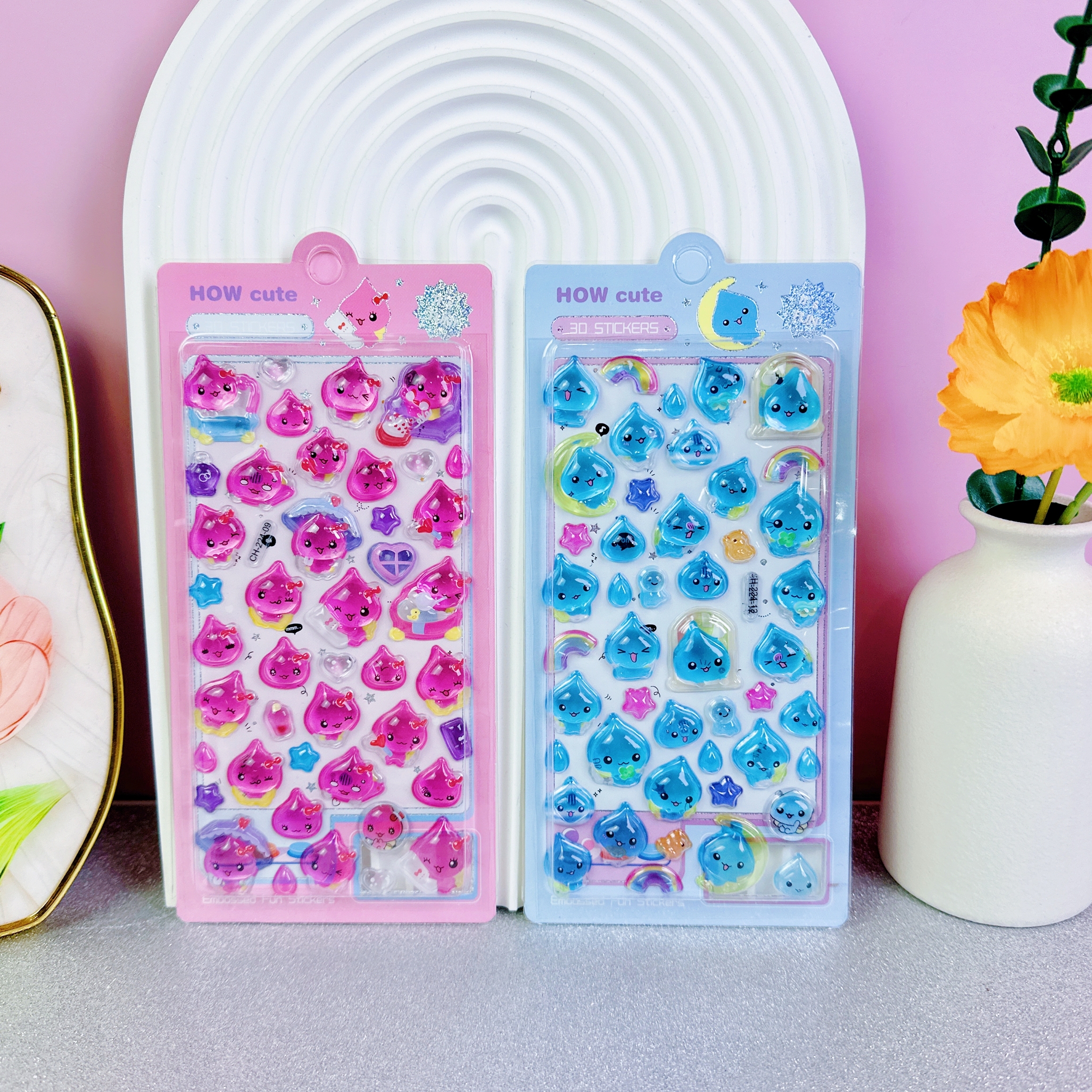 贴纸/造景贴纸/3Ⅾ浮雕贴/宝贴纸/水贴产品图