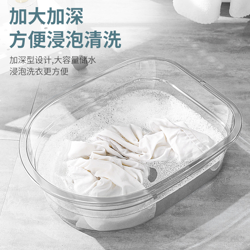 大不锈钢盆/不锈钢盆加厚/不锈钢盆/脸盆/奥氏体型不锈钢多用盆细节图