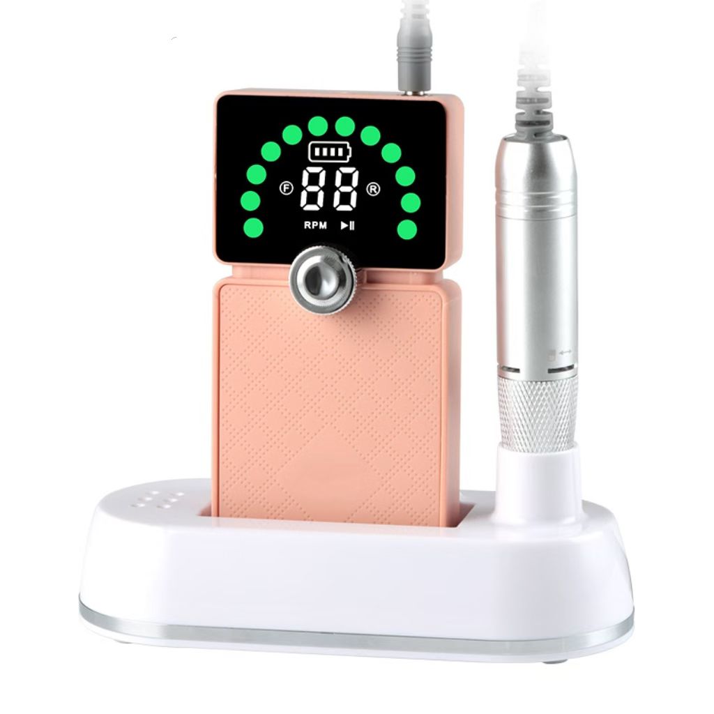 Portable battery-powered grinding machine, hand-handled nail removal machine, dead skin removal nail polish grinding machine, polishing machine Specification image