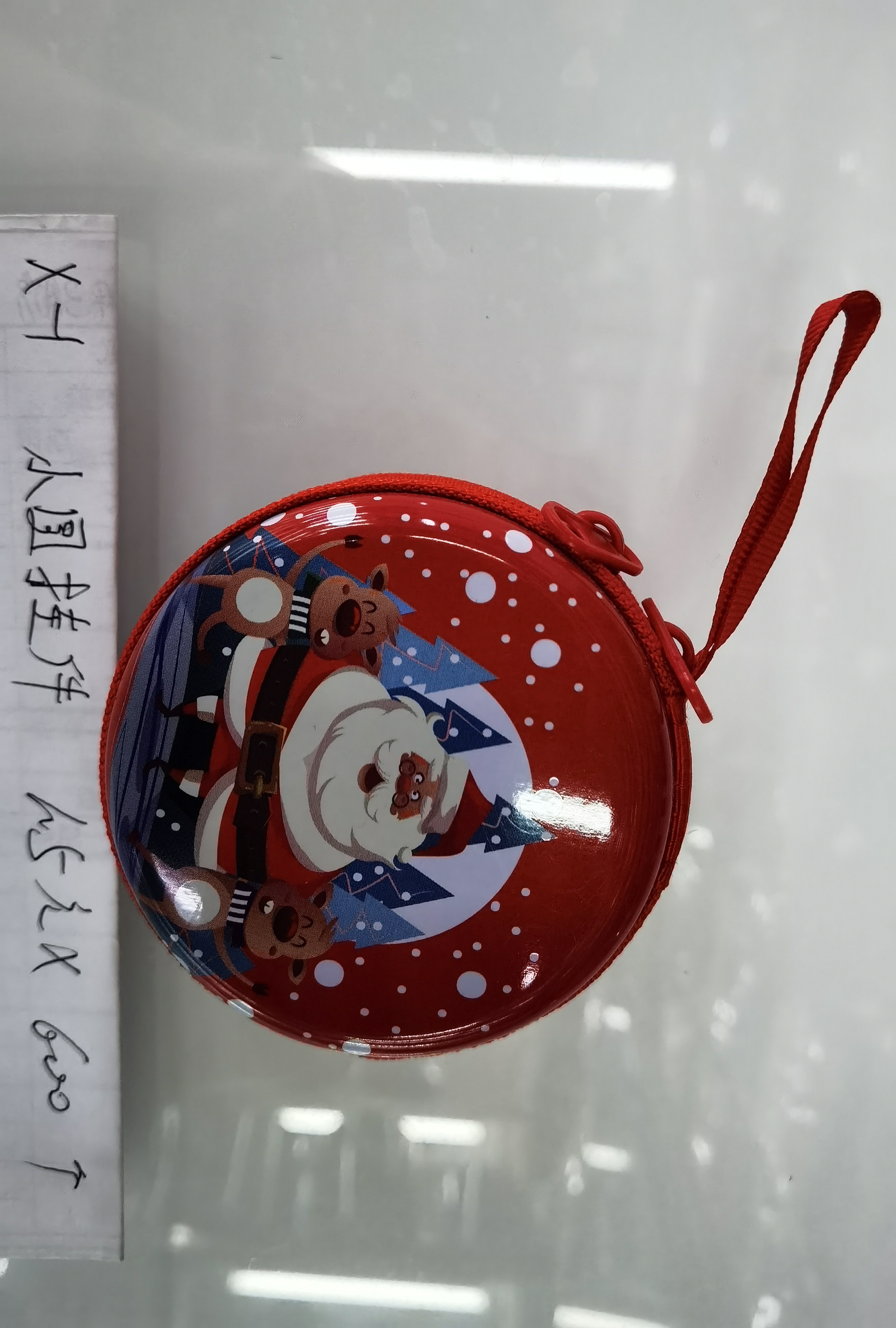 圣诞用品钩针玩偶竹编工艺品，可以挂卡，多款式图案混装