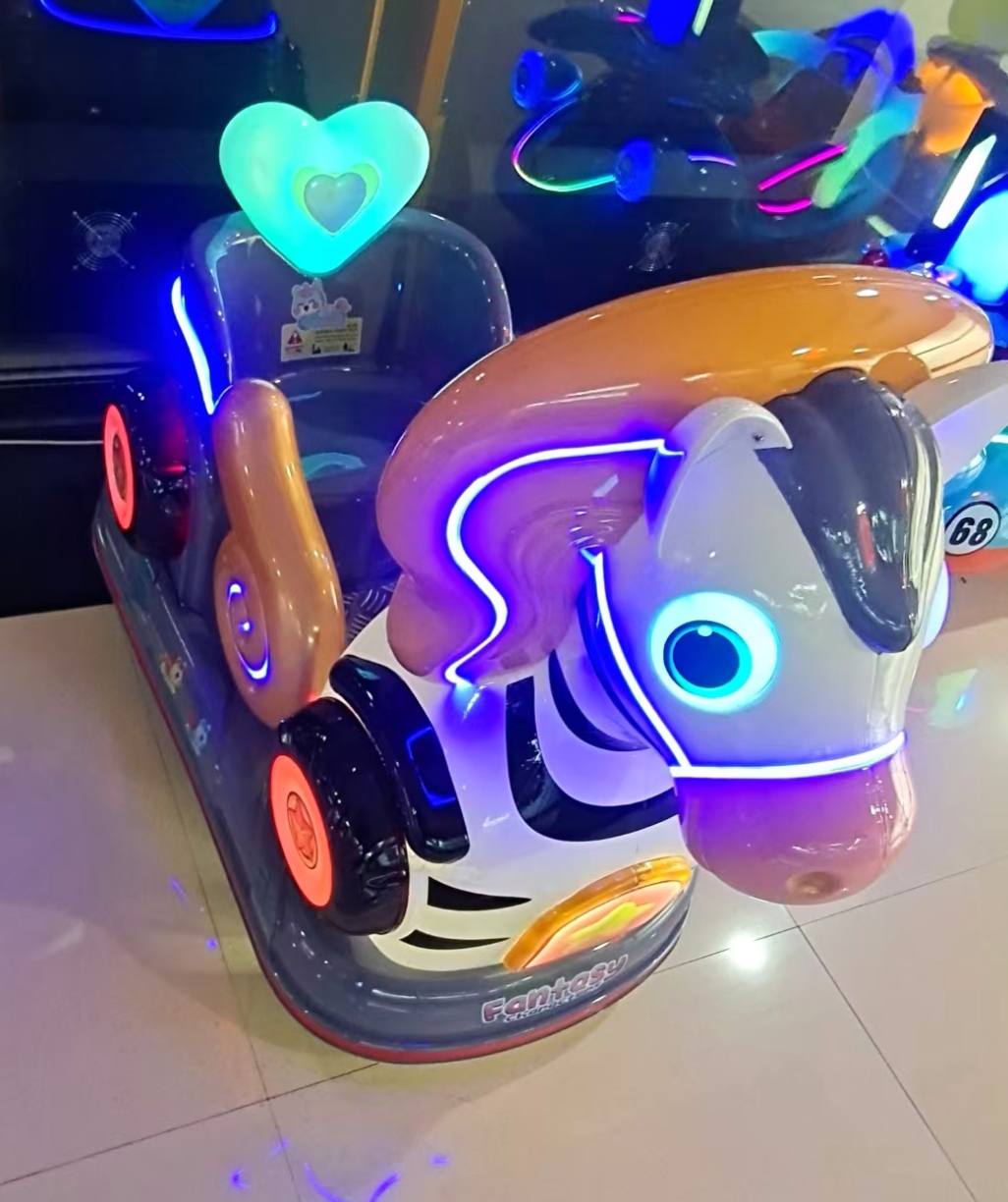 Factory direct sales of coin-operated commercial swing machines, rocking cars and children's playground equipment detail image 3