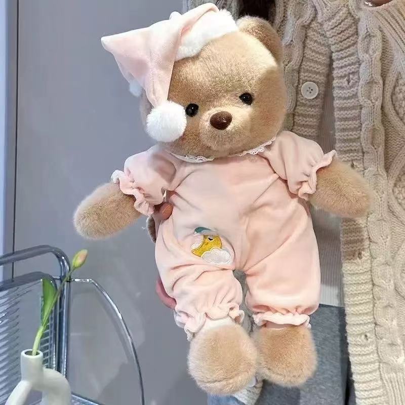 Wholesale of trendy teddy bear plush dolls, cute and soft children's gifts for crying kids Specification image