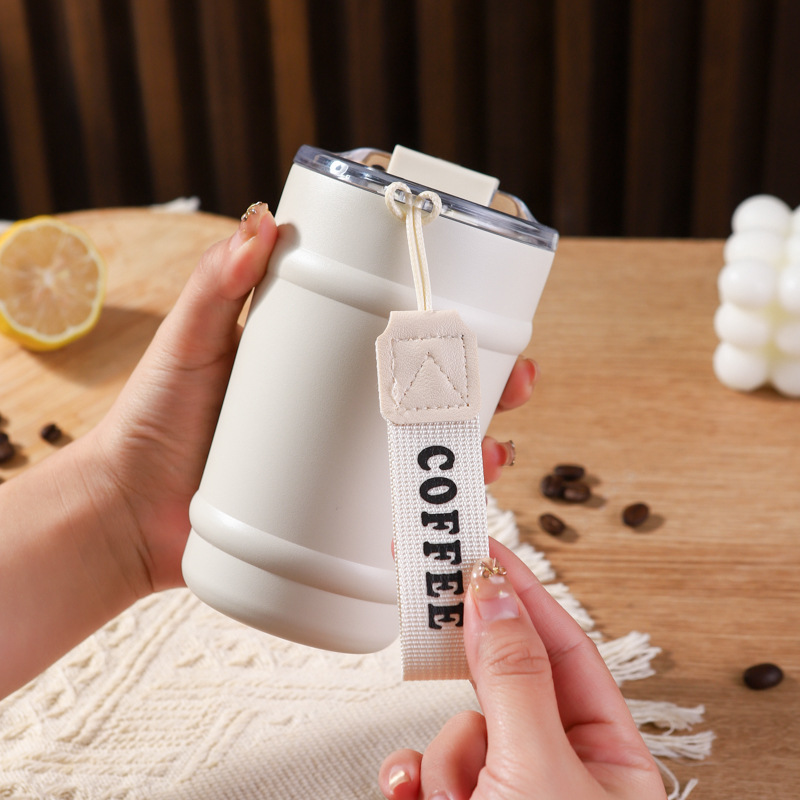 304 Stainless Steel Thermos Tumbler 350ML Coffee Vacuum Cup 详情9