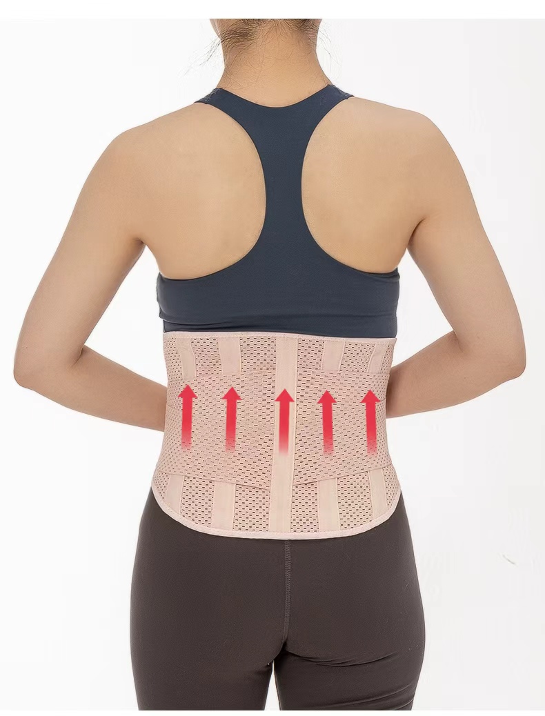 Wholesale of adult protective gear for outdoor fitness, breathable exercise, yoga, sweat-inducing waist, and lumbar muscle strain detail image 9