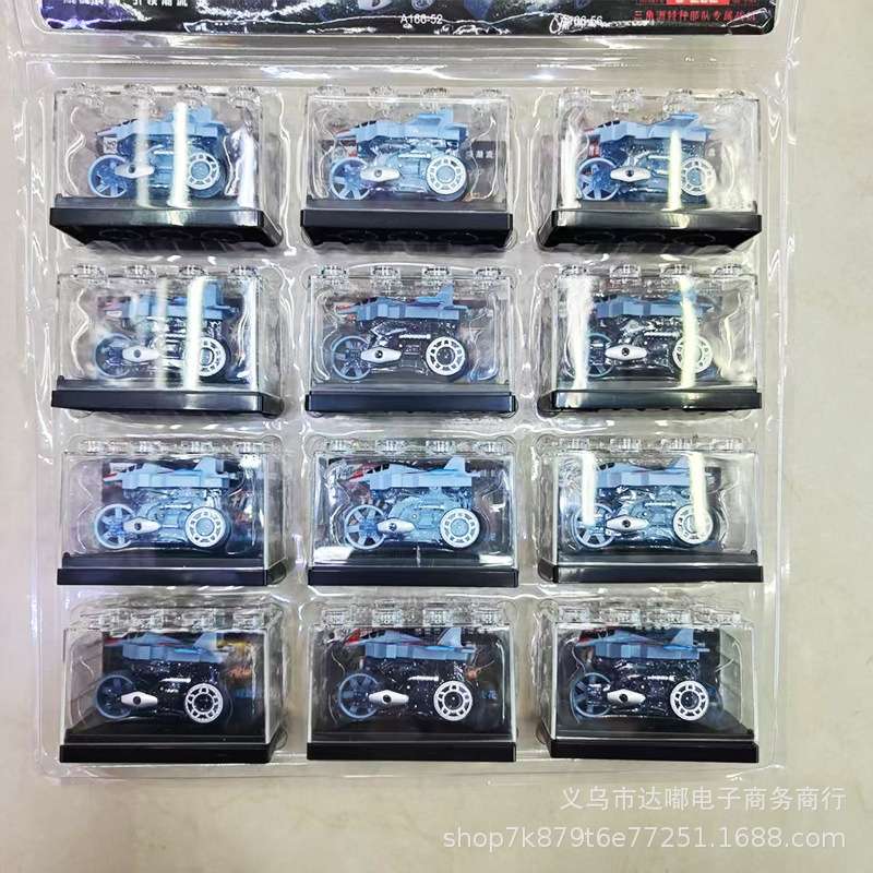 New inertial Firestone motorcycle children's toy car airplane boy birthday gift display box detail image 5