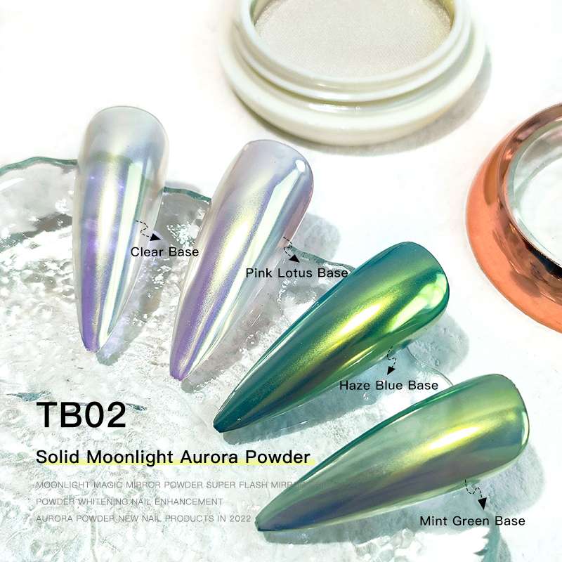 The popular Moonlight Magic mirror powder mirror flour is specially designed for nail salons detail image 2