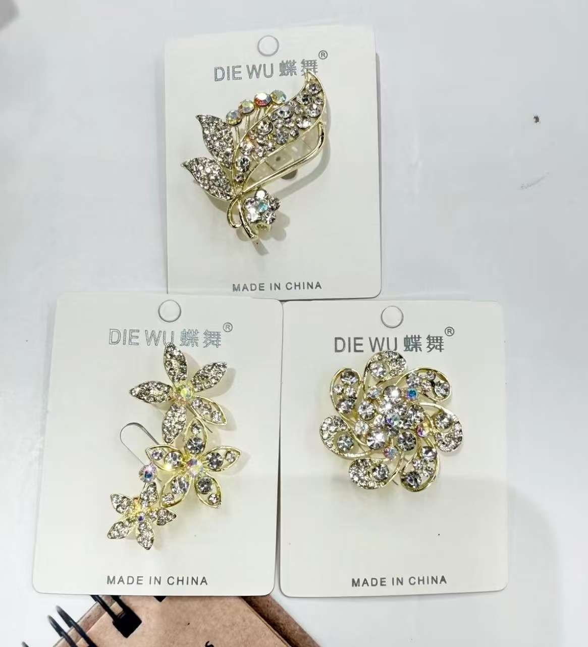 其他饰品配件时尚简约金属耳钉耳夹项链挂件组合装