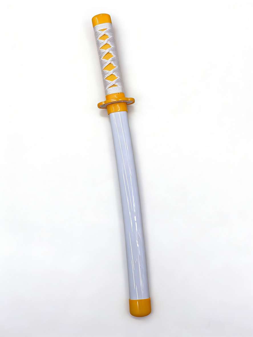 儿童玩具塑料小刀武士刀舞台剧装备动漫道具，仿真类玩具刀剑产品图