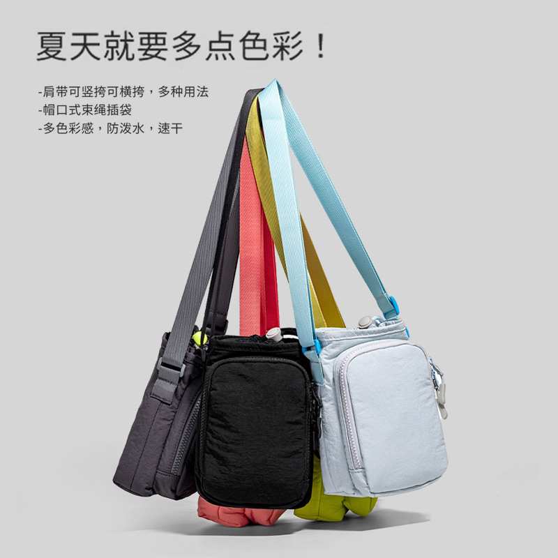 Sports and outdoor men's crossbody waist bag accessories bag, anti-theft close-fitting small bag, running and casual outdoor bag detail image 2